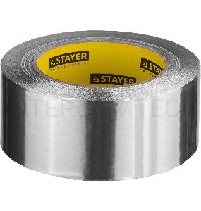 Алюминиевая лента, STAYER Professional 12268-75-50, до 120°С, 50мкм, 75мм х 50м