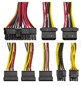 Блок питания 650W ExeGate CP650 (ATX, PC, 8cm fan, 24pin, 4+4pin, PCI-E, 3xSATA, 2xIDE, кабель 220V в комплекте)