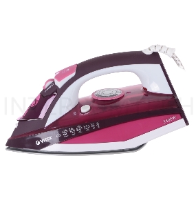 Утюг VITEK VT-1215 (PK) максимальная мощность 2400 Вт.Подошва Ceramic Ultra Care.