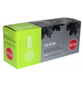 Тонер Картридж Cactus CS-EP26 черный для Canon LB MF5630/MF5650/MF3110 (2500стр.)