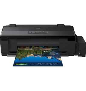 Принтер Epson L1800, 6-цветный струйный СНПЧ, (A3+; 6-цветная система печати, 15 стр/мин; 5760x1440; USB 2.0)