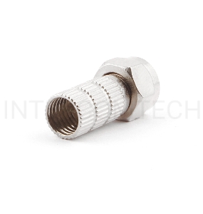 Коннектор Cablexpert F SPL6-02, для кабеля RG6, 5шт, с уплот. рез. кольцом