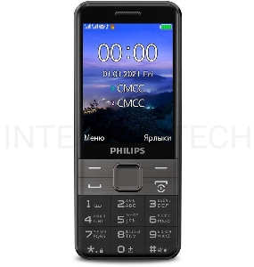 Мобильный телефон Philips E590 Xenium 64Mb черный моноблок 2Sim 3.2