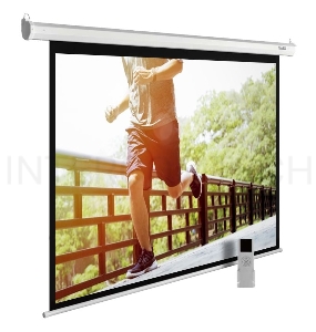 Экран Cactus 175x280см MotoExpert CS-PSME-280x175-WT 16:10 настенно-потолочный рулонный белый (моторизованный привод)