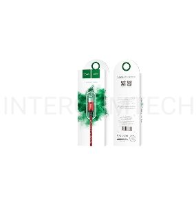 Кабель USB 2.0 hoco X14, AM/microBM, красно-черный, 1м