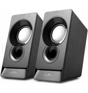 Колонки Oklick OK-165 2.0 черный 6Вт