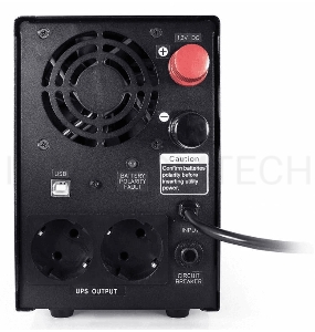 Источник бесперебойного питания Powercom Infinity INF-1100 770Вт 1100ВА черный