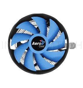 Кулер Aerocool Verkho Plus , до 90W, 128х128х68мм, 1000-2000 об/мин, PWM 4-Pin, 1150/1154/1155/1156/1366/775 , AM4/AM3+/AM3/AM2+/AM2/FM2/FM1
