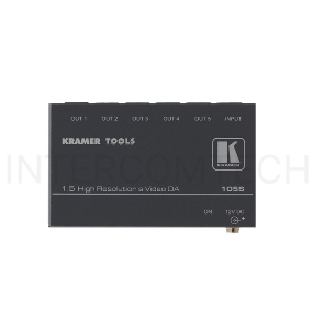 Усилитель-распределитель Kramer Electronics [105S] 1:5 сигналов S-video, 230 МГц