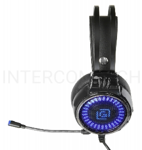 Наушники с микрофоном Oklick HS-L700G INFINITY черный 2.2м мониторы оголовье (HS-L700G)
