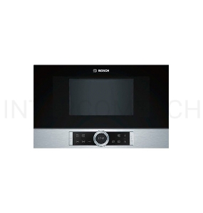 Встраиваемая микроволновая печь BOSCH BFL634GS1 /900Вт, 5 режимов, инвертер, 21 л, сталь