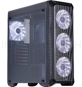 Корпус Zalman i3 edge черный без БП ATX 3x120mm 2xUSB2.0 1xUSB3.0 audio bott PSU