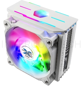 Кулер CPU ZALMAN CNPS10X Optima II RGB White (универсальный, 130W, 27dB, 900-1500 rpm, 120мм, (3+4) pin, медь+алюминий)