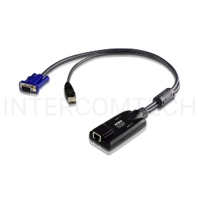 Модуль управления KVM-переключателем для переключателей KN2124v/KN2140v/KN4124v/KN4140v, USB (поддержка Virtual Media) USB Virtual Media CPU Module