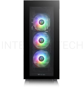 Корпус Thermaltake Divider 500 TG ARGB CA-1T4-00M1WN-01 Black/Win/SPCC/Tempered Glass*4/120mm ARGB Fan*3/120mm Standard Fan*1 (527880)