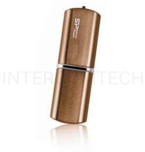 Флеш Диск Silicon Power 8Gb LuxMini 720 SP008GBUF2720V1Z USB2.0 коричневый