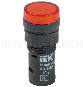 Арматура светосигнальная AD-16DS 230В красн. ИЭК BLS10-ADDS-230-K04-16