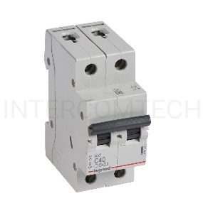Автоматический модульный выключатель Legrand 2п C 40А 4.5кА RX3 Leg 419701 1199883