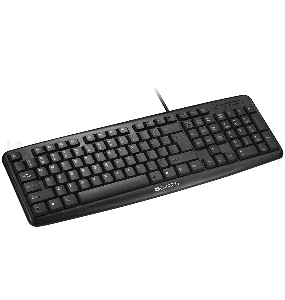 Клавиатура CANYON CNE-CKEY01 Black USB