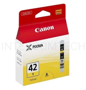 Картридж струйный CLI-42Y (6387B001) для Canon PIXMA PRO-100, желтый, 284 стр.
