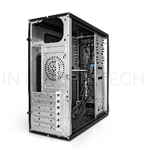 Корпус Miditower ExeGate EX283216RUS CP-603UB-CP400 (ATX, БП CP400 с вент. 8см, 2*USB+2*USB3.0, аудио, блокировка, черный)