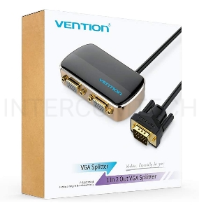Разветвитель-сплиттер Vention VGA 15M/2x15F на 2 монитора