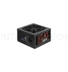 Блок питания Aerocool ATX 800W KCAS-800W PLUS 80+ bronze (24+4+4pin) APFC 120mm fan 7xSATA RTL