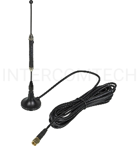 Антенна DS-4G30-150RG174SMAMM3M+2CRC9 3м многодиапазонная черный