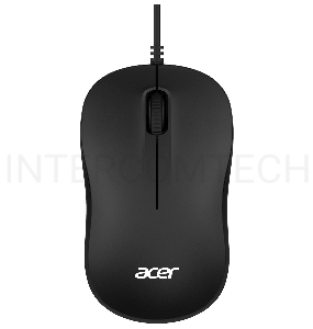 Мышь Acer OMW140 черный оптическая (1200dpi) USB (3but)