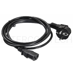 Кабель Buro BU-PCAB-ZP1 IEC C13 Евровилка 3м