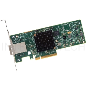 Контроллер LSI SAS9300-8E (PCI-E 3.0 x8, LP, EXTERNAL) SGL SAS12G, 8port (2*extSFF8644), Каб.отдельно