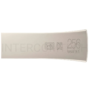 Флеш диск  256GB USB Drive <USB 3.1> Samsung BAR Plus (up to 300Mb/s) (MUF-256BE3/APC)