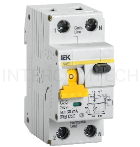 Автоматический Выключатель Дифф. тока Iek MAD22-5-032-C-30 АВДТ 32 C32