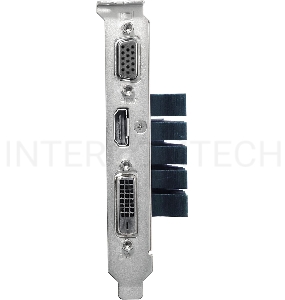 Видеокарта Asus PCI-E GT710-SL-2GD3-BRK-EVO NVIDIA GeForce GT 710 2048Mb 64 DDR3 954/5012 DVIx1 HDMIx1 CRTx1 HDCP Ret low profile
