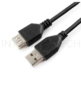 Кабель Gembird PRO CCP-USB2-AMAF-10 USB 2.0 кабель удлинительный 3.0м AM/AF  позол. контакты, пакет 