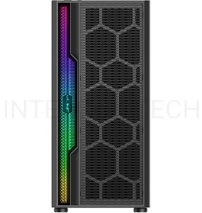 Корпус Formula V-LINE 2052 черный без БП ATX 2xUSB2.0 1xUSB3.0 audio bott PSU