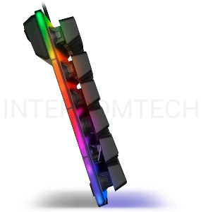 Игровая клавиатура прозрачная SVEN KB-G8500 (USB, мембранная, 104 клавиши, RGB подсветка)