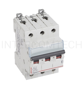 Выключатель автоматический модульный 3п C 50А 6кА DX3-E Leg 407296