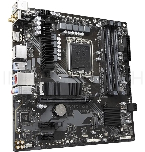 Материнская плата Gigabyte B760M DS3H AX DDR4 (V1.2) Soc-1700 Intel B760 4xDDR4 mATX AC`97 8ch(7.1) 2.5Gg RAID+HDMI+DP