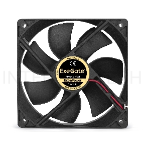Вентилятор ExeGate ExtraPower EP12025SM, 120x120x25 мм, Sleeve bearing (подшипник скольжения), Molex, 1800RPM, 25dBA