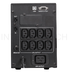 Источник бесперебойного питания Powercom Smart King Pro+ SPT-3000-II LCD 2400Вт 3000ВА черный