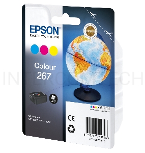 Картридж Epson T267 цветной для WF-100