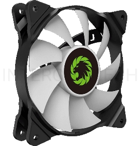 Кулер для корпуса ПК Gamemax FN-12Rainbow-C2, 12CM ARGB rainbow fan, 3pin+4Pin connector