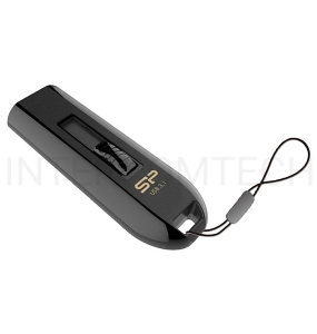Флеш Диск 8Gb Silicon Power Blaze B21, USB 3.1, Черный