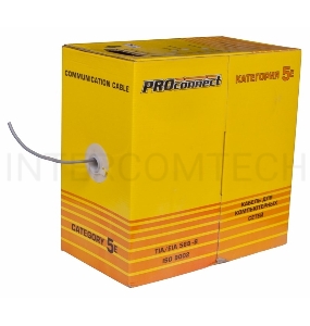 Кабель Proconnect (01-0043-3) Кабель UTP CAT5e 4 пары  (305м) 0.51 мм CCA 