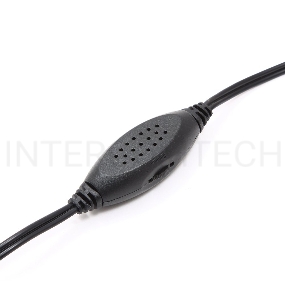 Колонки Gembird SPK-201, черный МДФ,2х2,5 Вт, регулятор громкости, USB