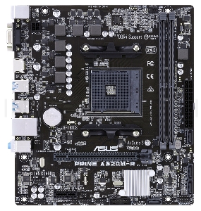 Материнская плата ASUS PRIME A320M-R-SI White box, mATX,  Socket AM4, A320, 2*DDR4, D-Sub + HDMI, SATA3 + RAID, Audio, Gb LAN, USB 3.1*6, USB 2.0*6