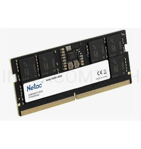 Модуль памяти SO-DIMM DDR5 Netac Basic 16GB 4800MHz CL40 1.1V / NTBSD5N48SP-16