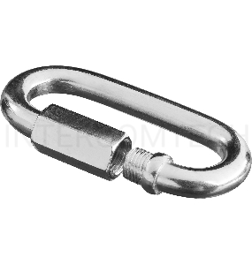 Зубр Карабин винтовой с муфтой, оцинкованный, 10мм, ТФ5, 10 шт 4-304535-10