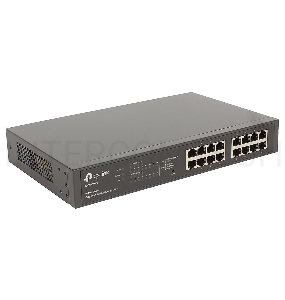 Коммутатор TP-LINK SMB TL-SG1016PE Easy Smart гигабитный 16-портовый коммутатор с 8 портами PoE+